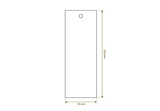 Kartongist sildid Glamor Style Mudel HT-M123