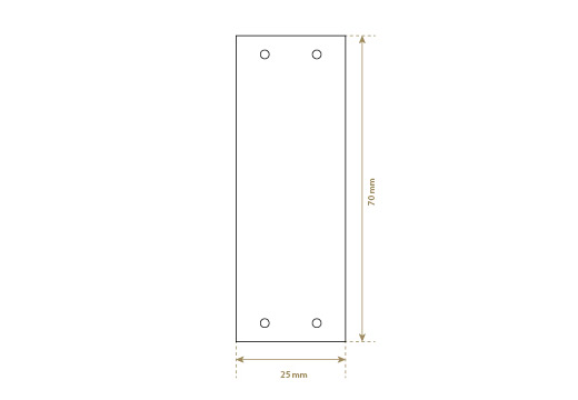 Ehtsast nahast sildid Mudel EP-M19