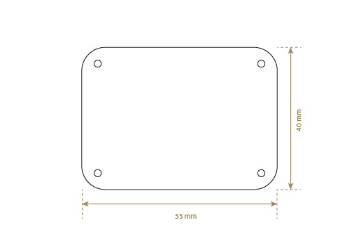Ehtsast nahast sildid Mudel EP-M23