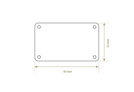 Ehtsast nahast sildid Mudel EP-M32