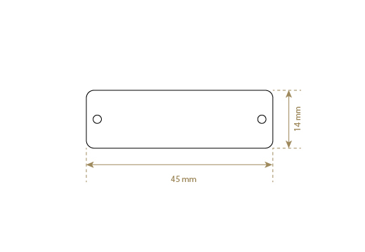 Ehtsast nahast sildid Mudel EP-M62