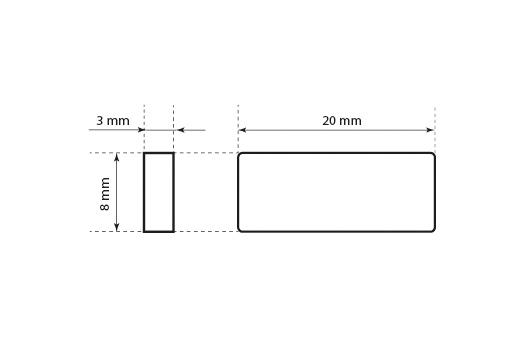 Turvaplommid plastikust Mudel ST-M124