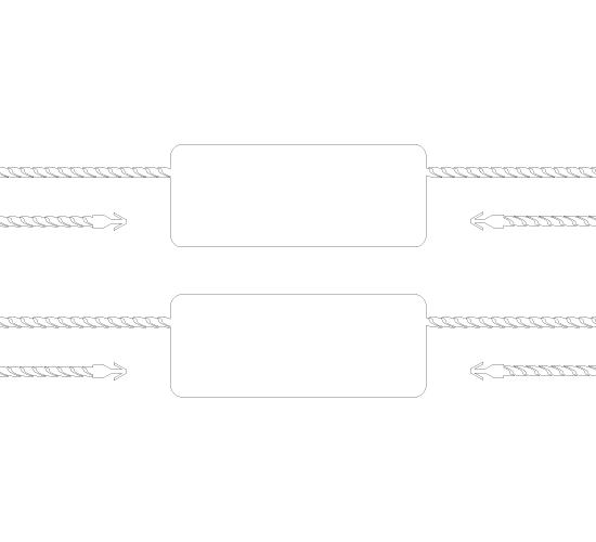 Turvaplommid plastikust Mudel ST-M131