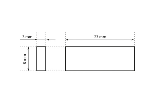 Turvaplommid plastikust Mudel ST-M144