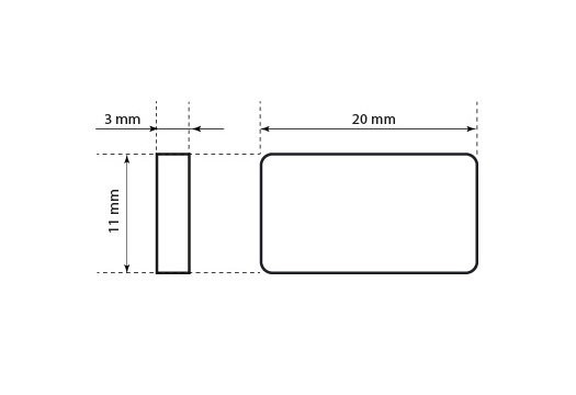 Turvaplommid plastikust Mudel ST-M185
