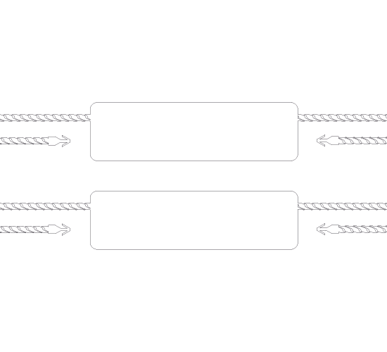 Turvaplommid plastikust Mudel ST-M241