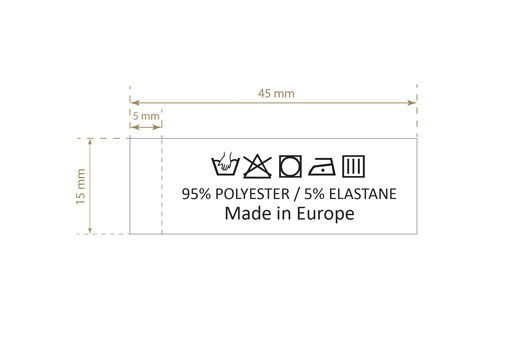 Pesemishoolduse etikett Mudel TC-M407