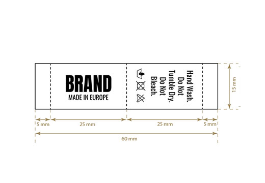Kootud sildid Low Style Mudel WL-M59