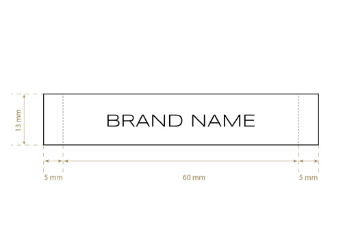 Kootud etikett Fashion Style Mudel WL-M6